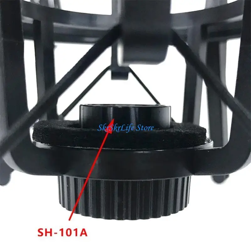 E65E Universal Mic Microphone Shock Mount Adjustable Clip Holder Stand Recording Bracket Professional