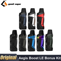 Origianl Geekvape Aegis Boost LE Bonus Kit 40W with 5 Coils 1500mAh Battery 3.7ML Cartridge Vape Vaporizer E Cigarette