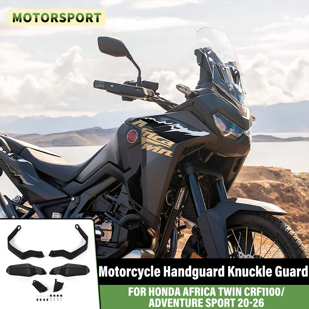 Motorcycle Accessories Hand Guard FOR HONDA AFRICA TWIN CRF1100 ADVENTURE SPORT 2020-2026 Handlebar Brake Lever Protector Screen