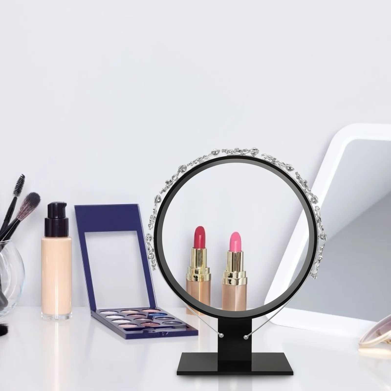 

Подставка-держатель для повязок на голову и аксессуаров для волос, 1 шт., элегантная акриловая витрина-органайзер, компактный дизайн