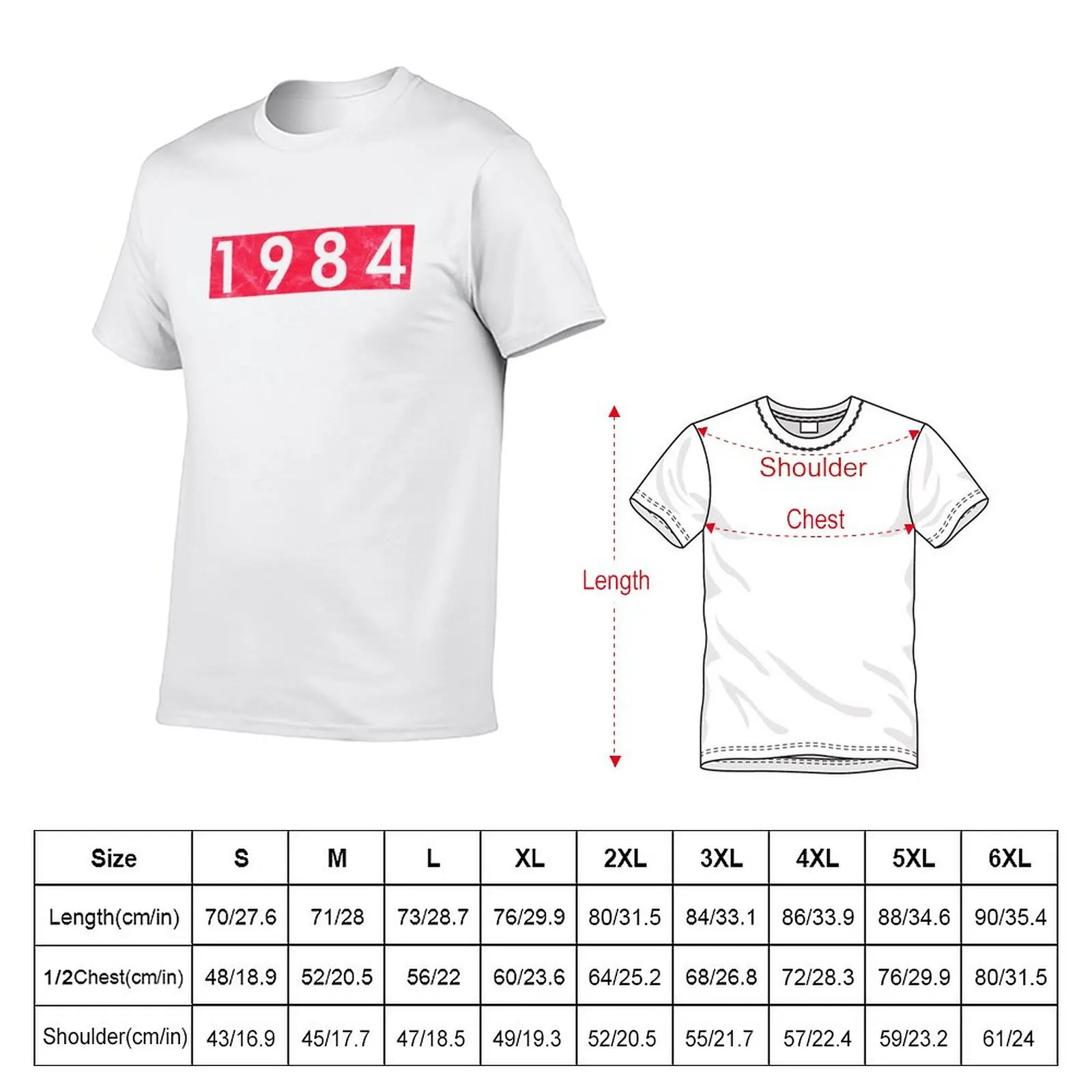 New 1984 was supposed to be a WARNING not a MANUAL (Weathered) T-Shirt boys white t shirts funny t shirts t shirts men