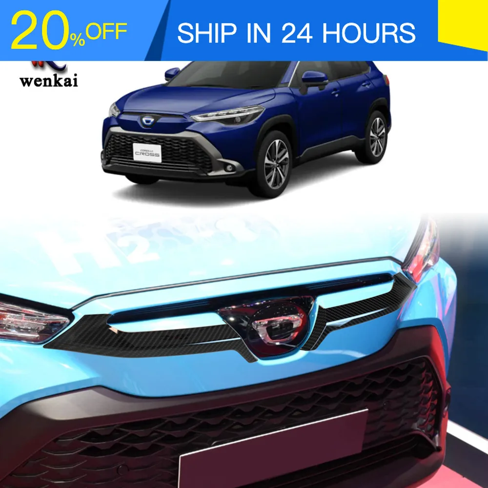 Новая передняя решетка для Toyota Corolla, хромированная, 2022-2025 гг., защитная сетка переднего бампера, внешние сменные аксессуары, декоративная накладка.