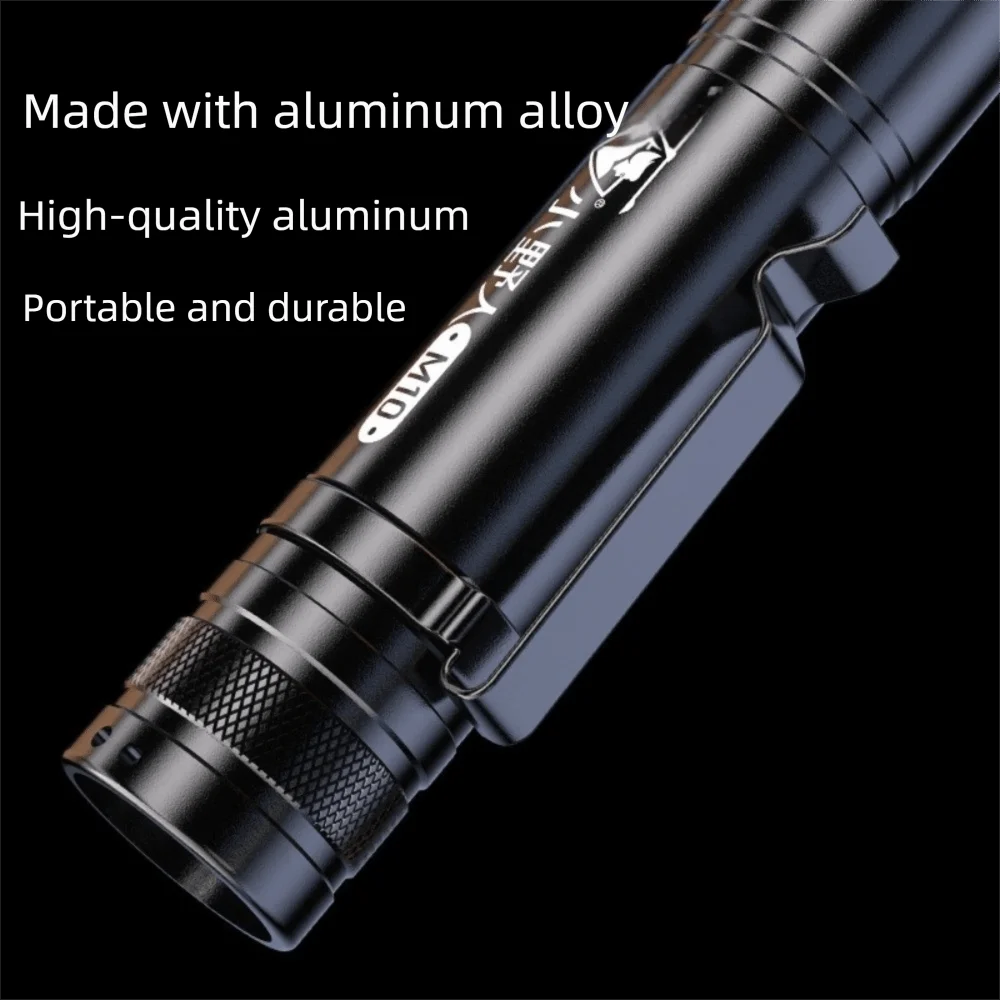 

New Long 50000 hours LED Torch Rainproof Power Display Flashing Light High Power Portable Work Light Outdoor