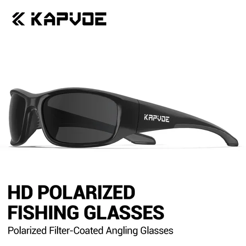Imagen 1 del producto Kapvoe, nuevas gafas de sol polarizadas para pescar y ciclismo para hombre, gafas para mujer, gafas para deportes de bicicleta, gafas para correr al aire libre, gafas de pesca UV400