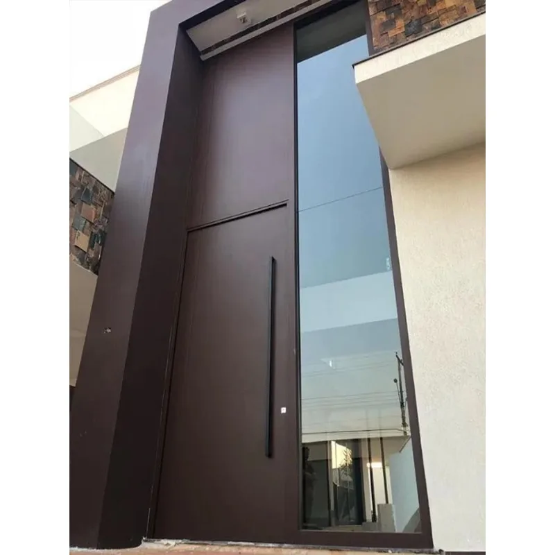 

Swing Entrance House Doors Main Front Exterior Entry Pivot Double Casement Door Modern Security Door Aluminum Home Decor Custom