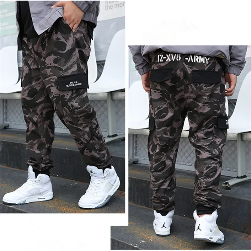 Camouflage Cargo Pants 9XL 8XL Joggers Men Trousers Plus Size Hip Hop Camo Spodnie Meskie Male Cotton Sweatpants 6XL Kargo Ropa