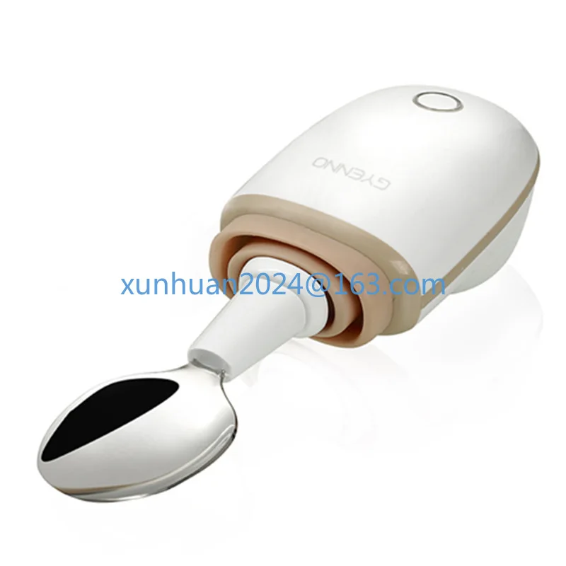 Intelligent shaking resistant tableware for eating, shaking hands for elderly people's spoons