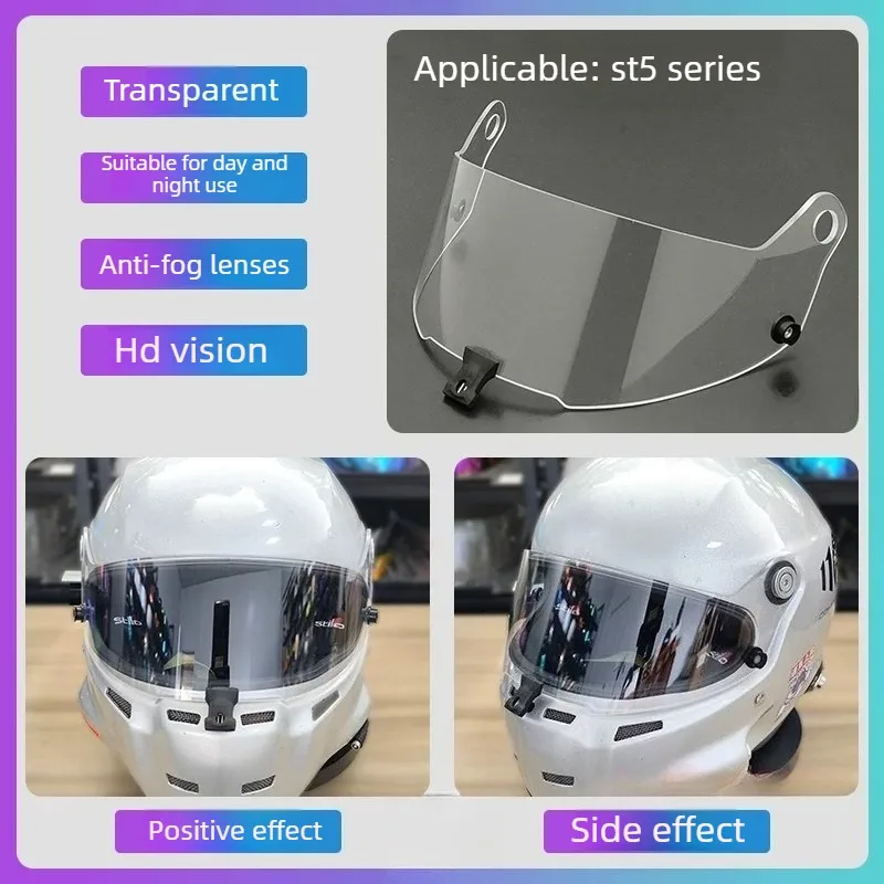 

For Photochromic Motorcycle Helmet Visor for STILO ST5 ST5 FN R, UV400 Anti-Fog Anti-Scratch Lens Day Night Universal Use