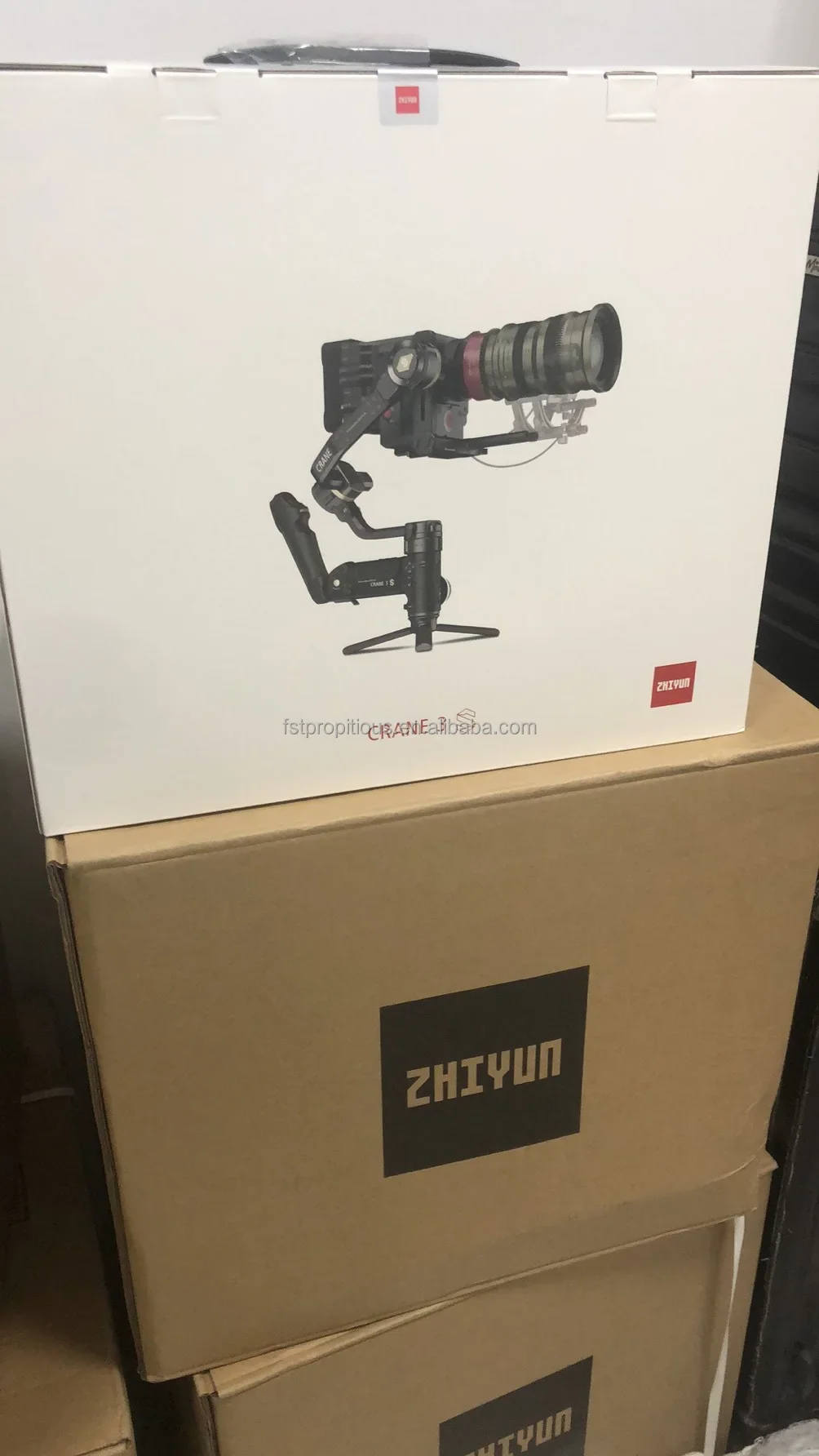 جديد Zhiyun CRANE 3S 3-محور يده مثبت كاميرا Gimbal دعم 6.5 كجم DSLR كاميرا فيديو كاميرات الفيديو لنيكون كانون