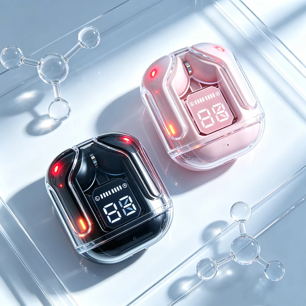 TWS Fone Bluetooth Earbuds Wireless Earphones Provide Natural Vocal Performance, Compact Shell, Reliable Signal for Commuting