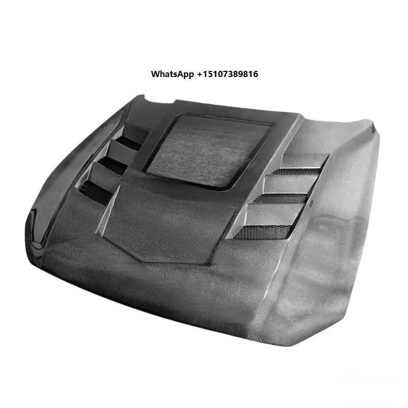 

High Quality Car Carbon Hood Engine Cover Hood Carbon Fiber Bonnet for Mustang 2015 - 2022
