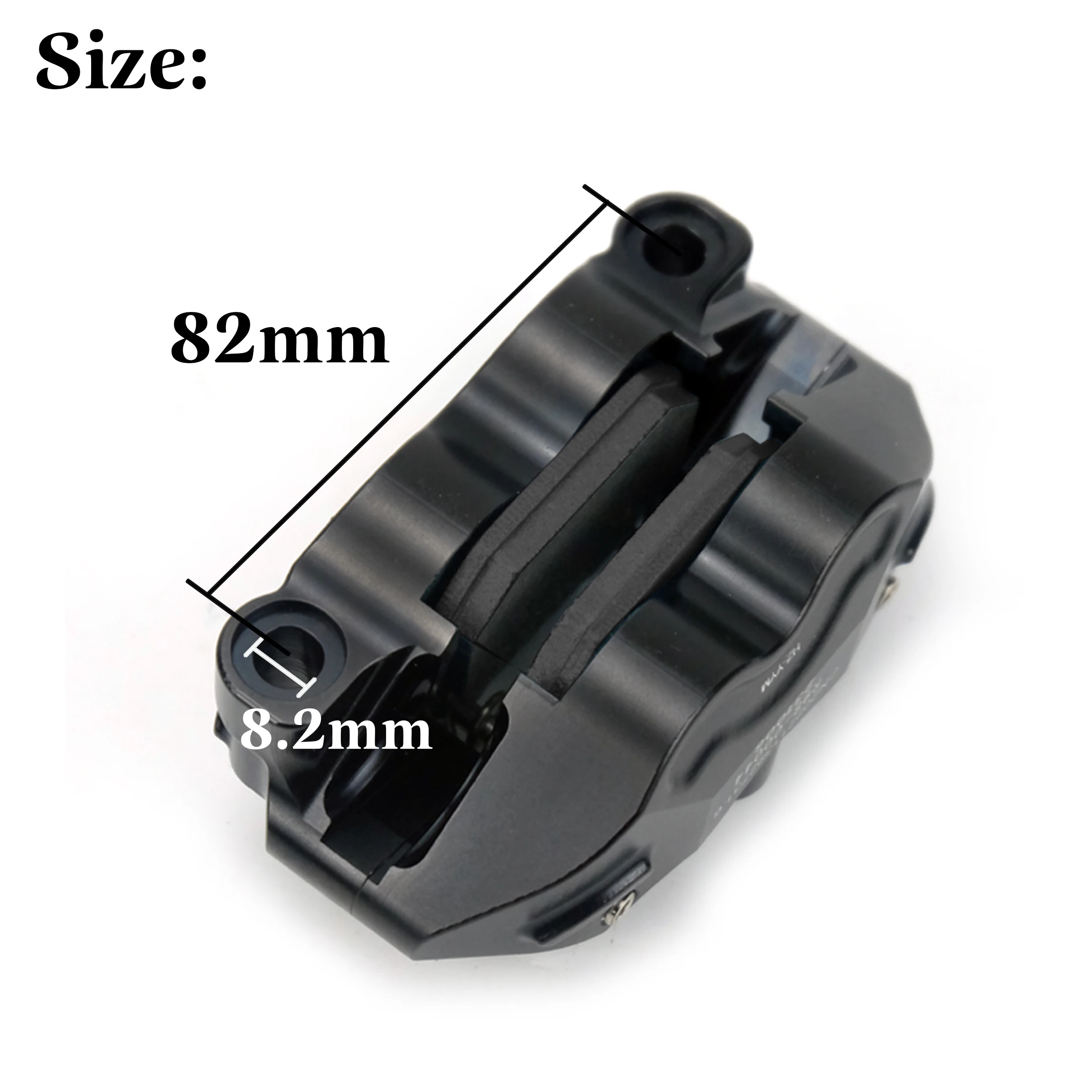 CNC-آلة الألومنيوم 82 مللي متر شعاعي 4-مكبس 4P مكبح قرصي الفرجار مضخة لهوندا GY6 Ruckus Zoomer Dio Z4 الجليد الدب سكوتر أجزاء #5