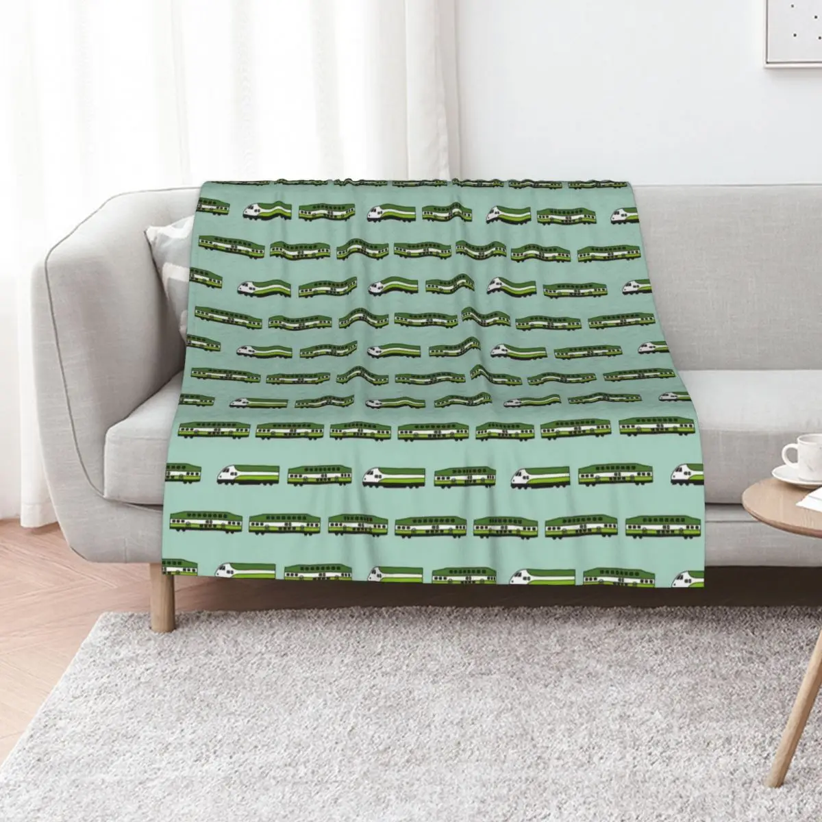 Toronto go train Throw Blanket Blankets For Bed Sofa Throw Cute Plaid For Baby Picnic Bed Fashionable Blankets