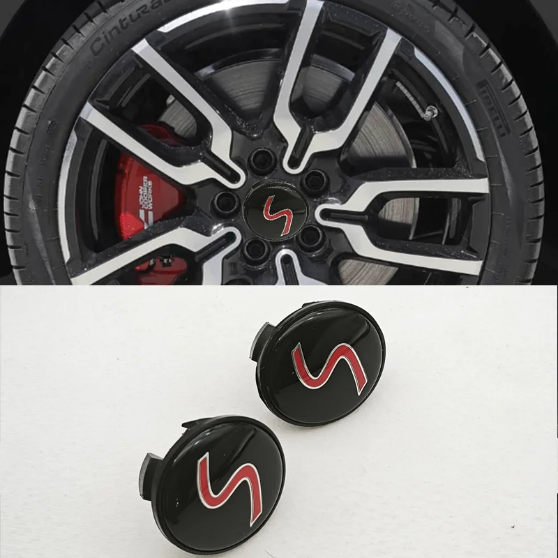 4PCS 54Mm Logo Mini… - image