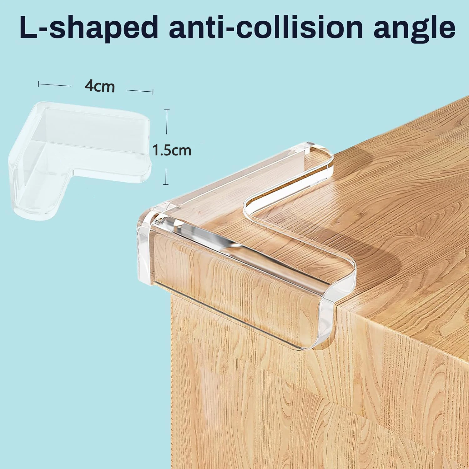 12Pack Table Protectors Corner Protector for Baby Furniture Corner Guards Edge Safety Bumpers Cover Sharp Furniture Table Edges