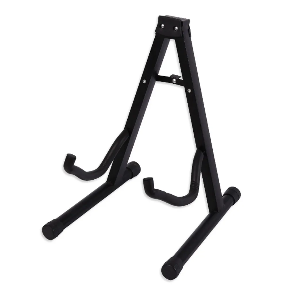 

Складная подставка для гитары, А-образная стойка для акустических, электрических и бас-гитар, портативная напольная вешалка, нескользящая, компактная, экономит место.