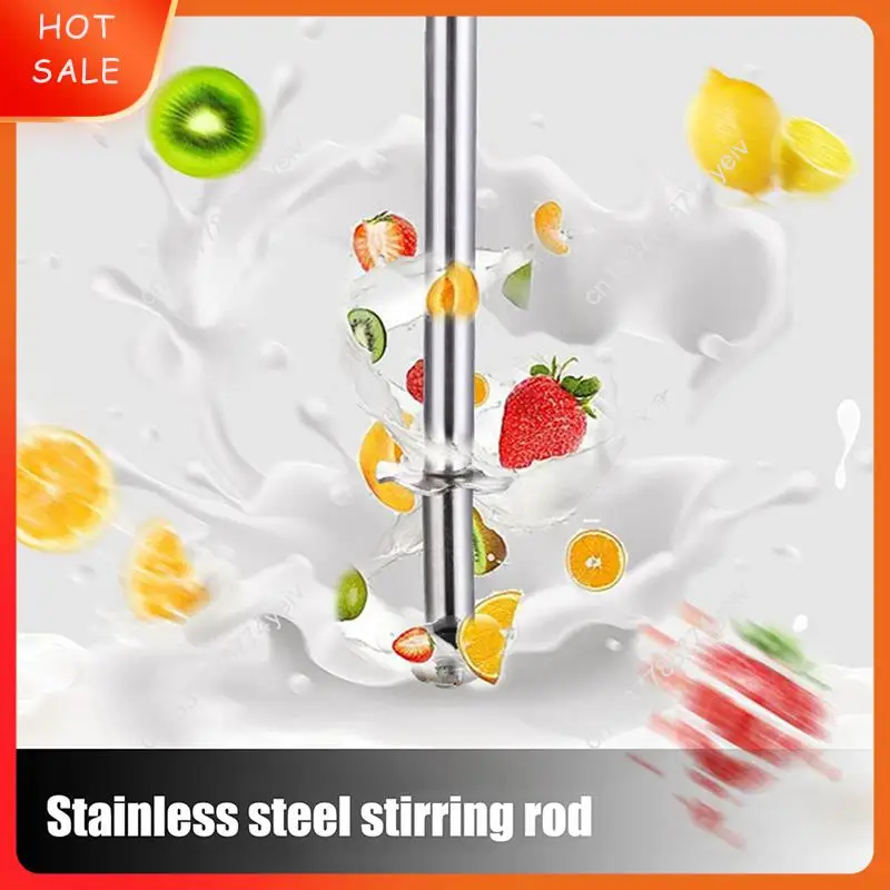 Milkshake Blender Tabletop Multi-Function Food Processor Stainless Steel Single Head Mixer EU Plug A62X