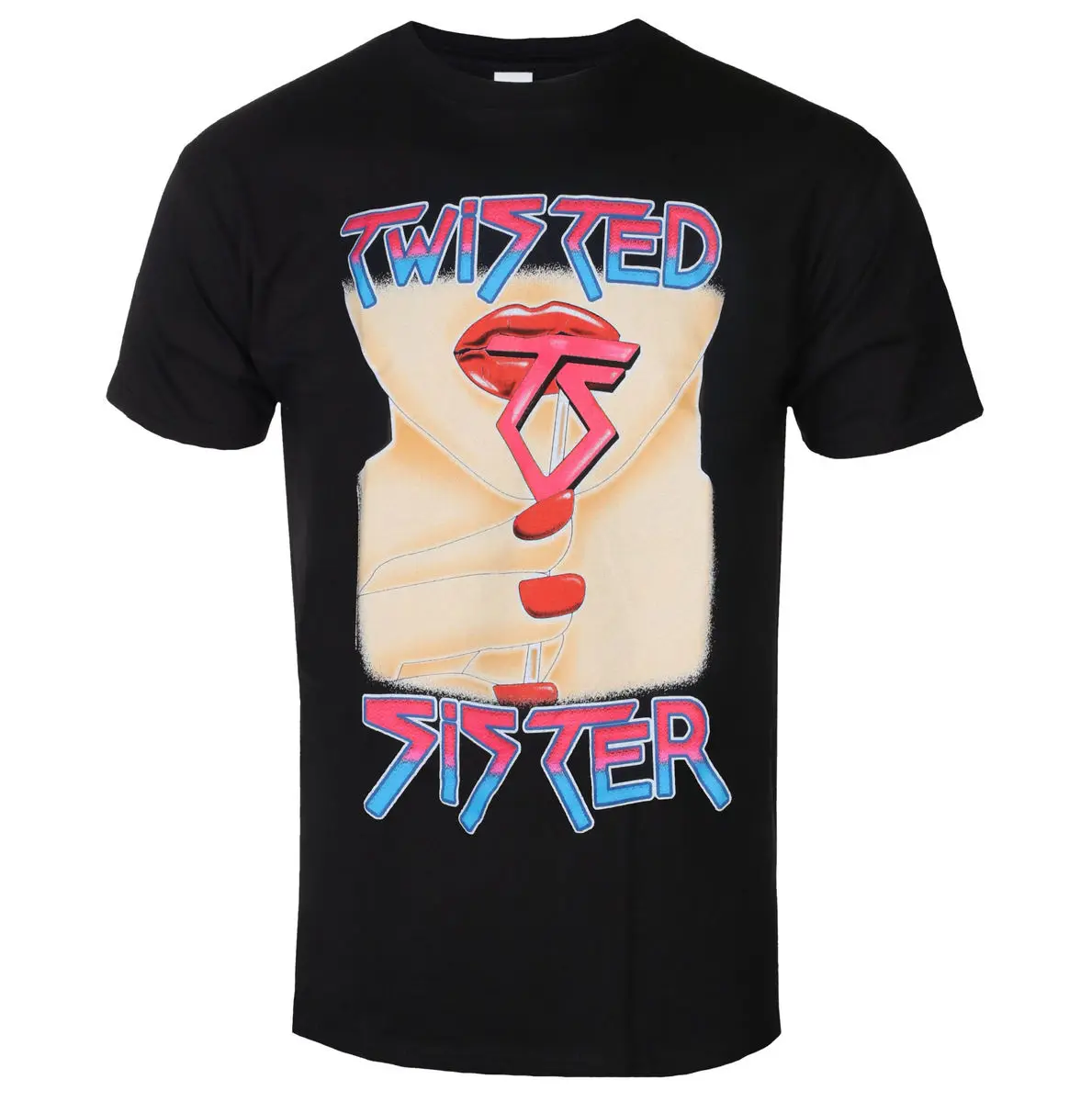 New Twisted Sister Band Graphic Cotton T-shirt Unisex Short Sleeve Fashion Brand Tee Luxury Casual Vintage Tees