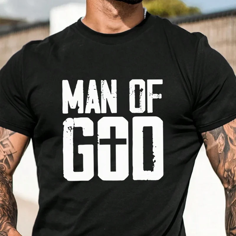 

Мужская футболка с принтом God I Jesus Design, уличная одежда в стиле хип-хоп, унисекс, повседневная модная футболка с коротким рукавом