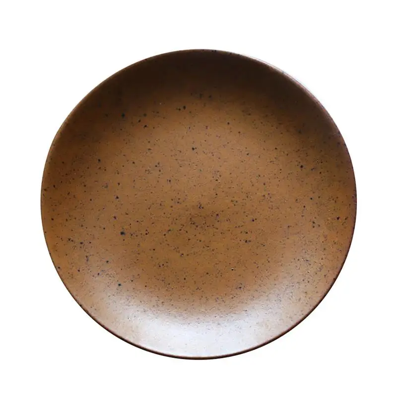 Japanese Handmade Stoneware Tableware Plates and Bowls Retro Ceramic Dinner Home Cooking Restaurant Rice Bowl - view 6