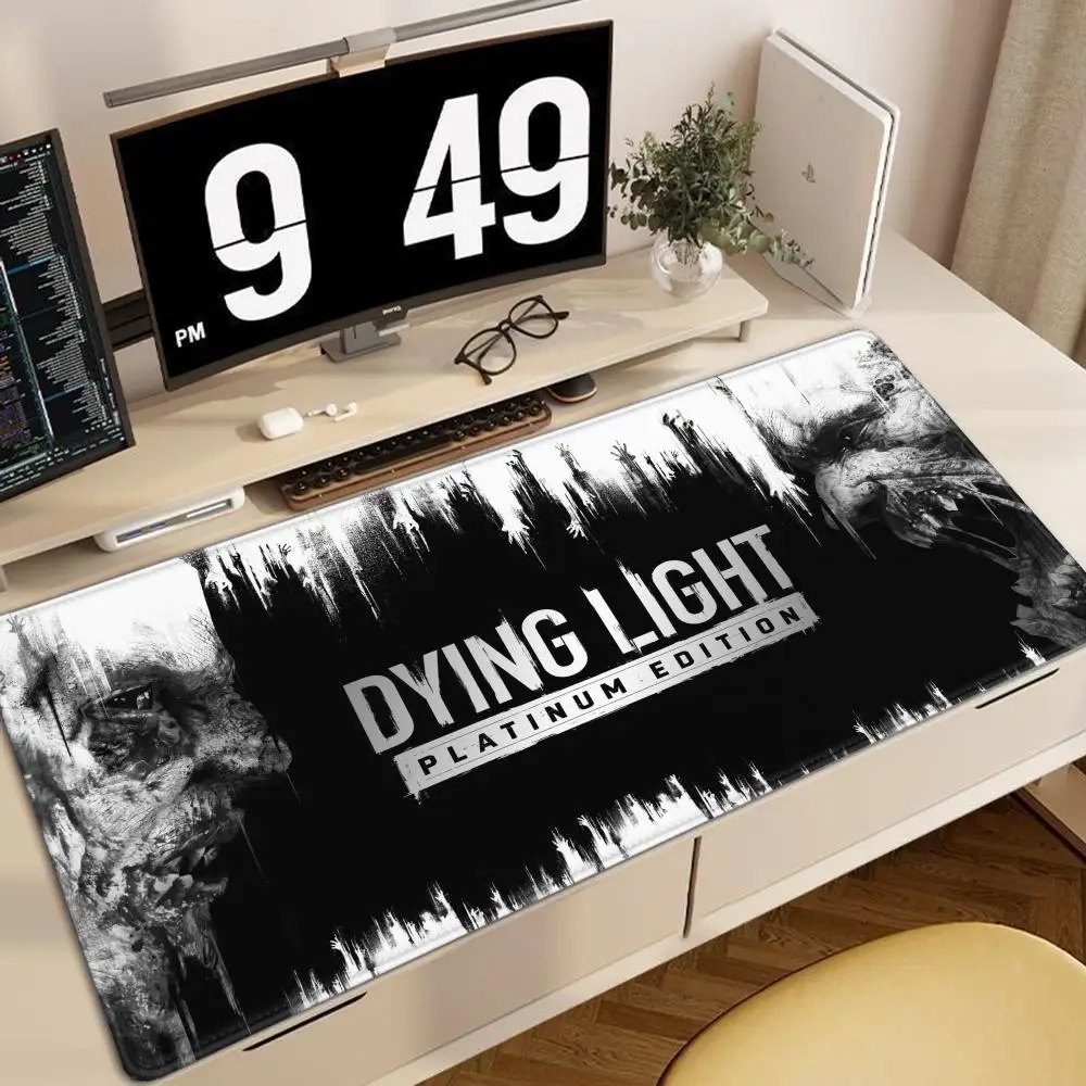 game survival D-Dying Light Mouse Pad Large Gaming Mousepad with Stitched Edges Thickened Desk Mat PC