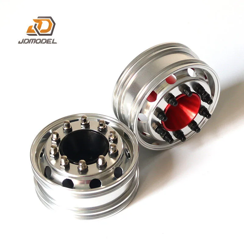 1:14th Scale RC Truck Metal Hub Screw Wheel Nut M2 for SCANIA Tamiya 770S R620 for VOLVO ACTROS AROCS Model Car DIY Parts view 6