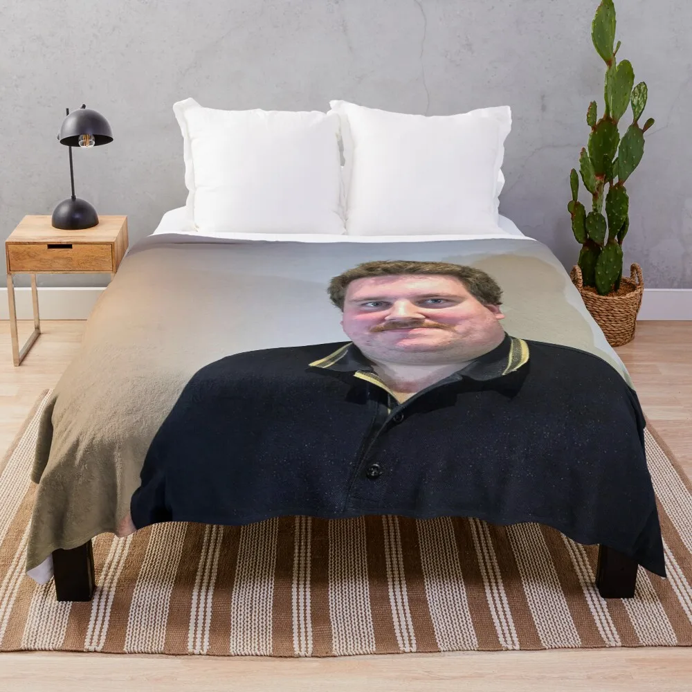 

Drachenlord Poster - Rainer Winkler the Superstar Original (2024) Upscaled, high quality poster Throw Blanket