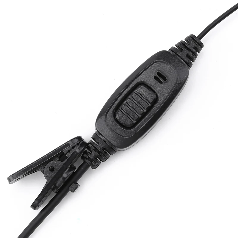 سماعة أذن على شكل حرف G بمشبك حديد PTT سماعة أذن معلقة لـ Hytera Walkie Talkie TD370 TD360 BD300 BD500 PNC370