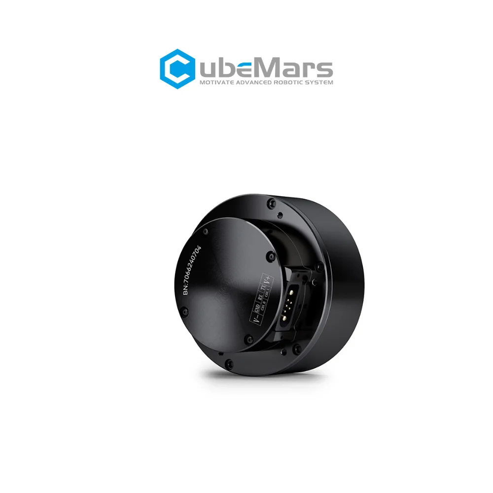 محرك CubeMars AKA60-6 AGV KV80 محرك مطور بنقرة واحدة للتعرف على محرك DC بدون فرش للروبوتات ذات العجلات