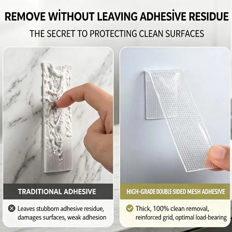 Nano Tape Reusable No Marks Clear Double-Sided for Easy Home and Office Improvements