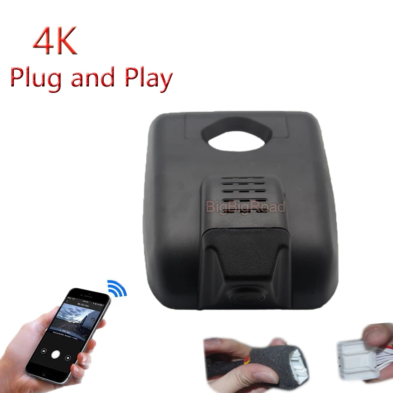4K Plug And Play Wifi Car DVR Dash Cam Camera Driving Video Recorder FHD 2160P For Lexus ES ES300H ES200 ES250 2015 2016 2017