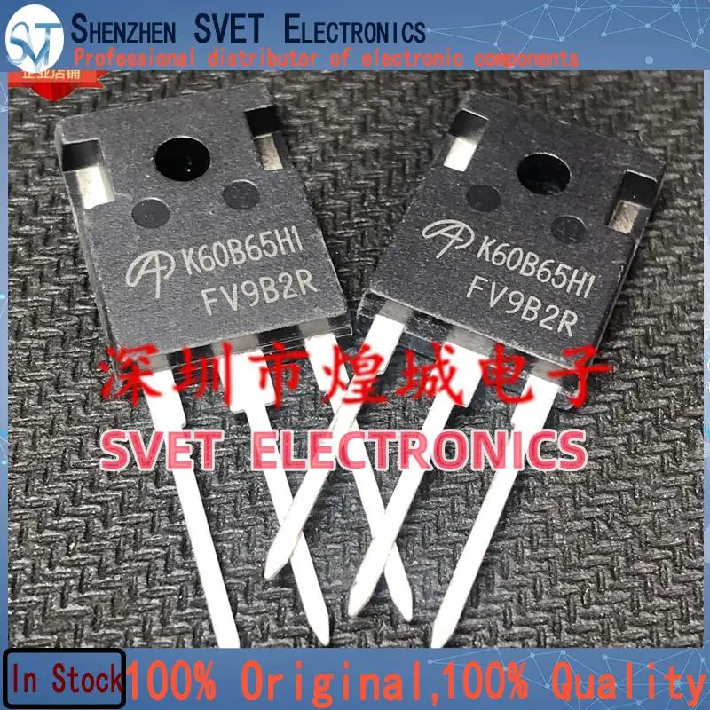 10 PIÈCES-50 PIÈCES K60H65H1 AOK60B65H1 TO-247 650V60A 5 Original En Stock