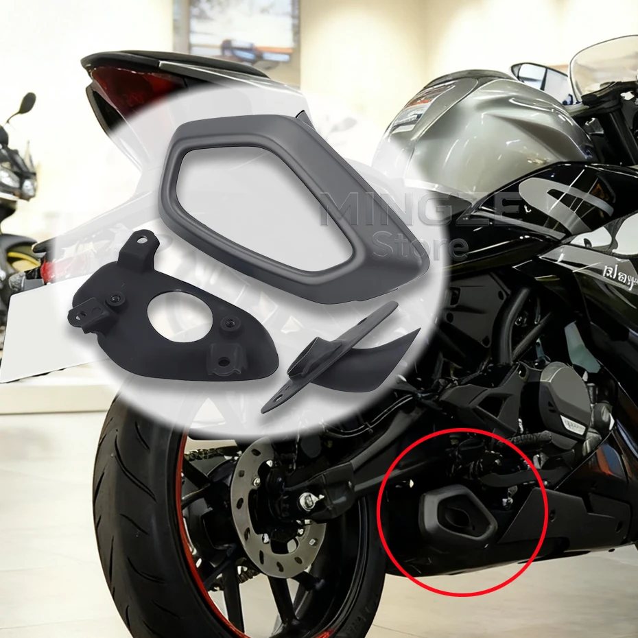 

For CFMOTO 250SR Motorcycle Exhaust Trim Cover CF 250SR Exhaust Cover Exhaust Pipe Guard