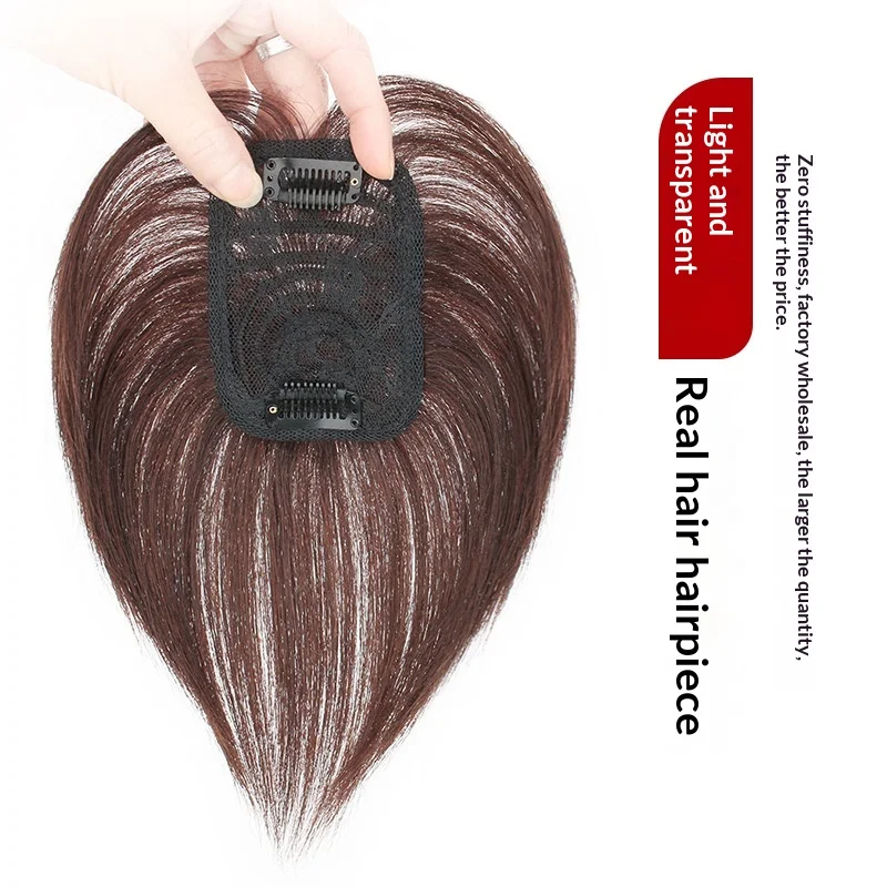 

Женские наращивания волос, человеческие настоящие волосы, цельные невидимые и бесшовные, седые волосы, короткие волосы, замена волос