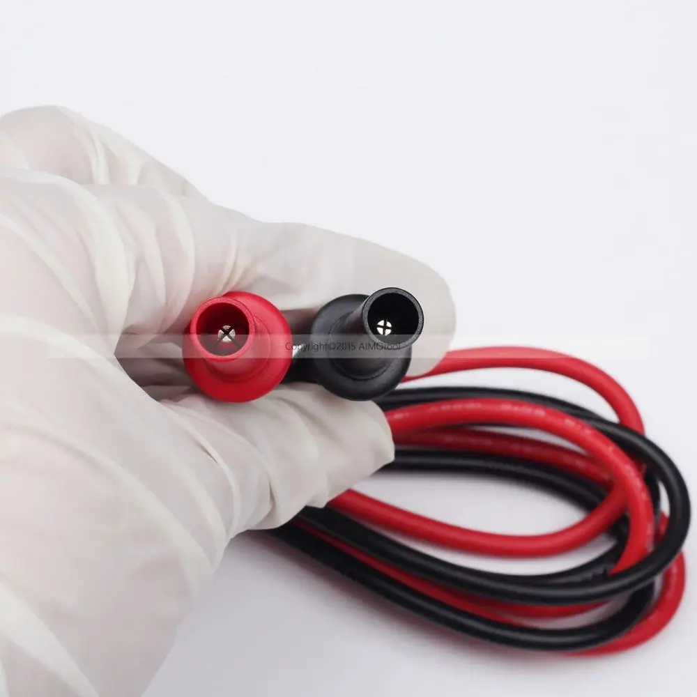 BSIDE Multimeter Probe Alligator Clip Test Lead High Quality Insulated Crocodile Line Tester Cable General Purpose