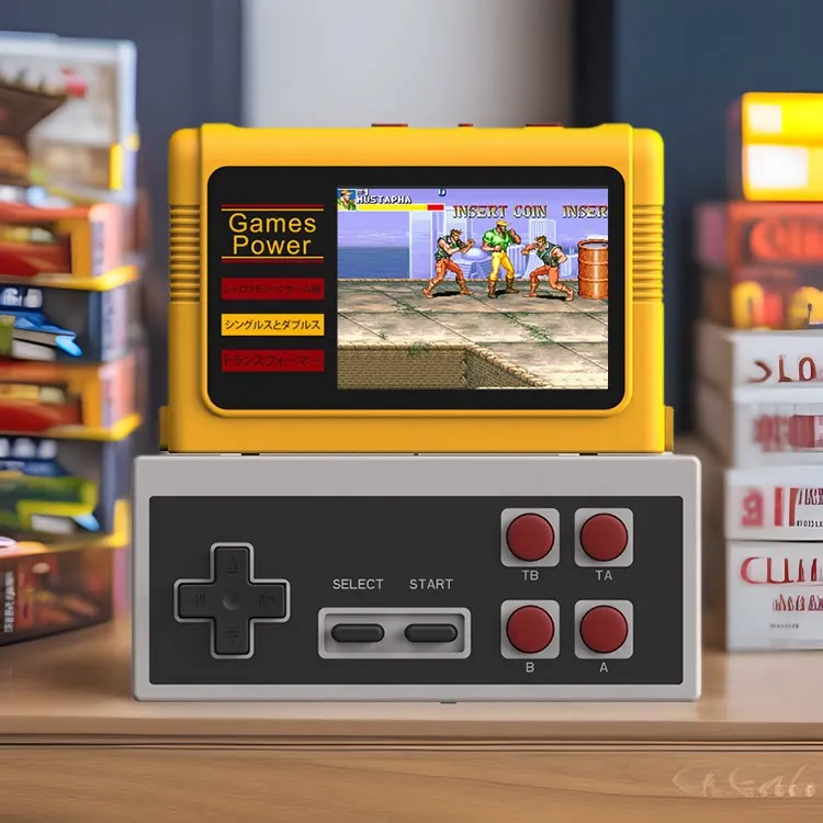 New cassette game console multi-functional combination handheld game console detachable two-player battle