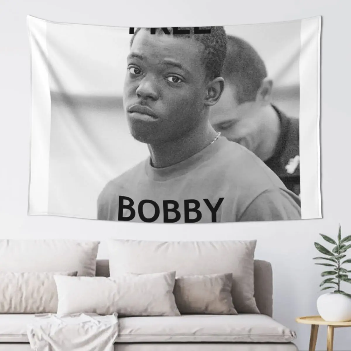 

FREE BOBBY SHMURDA Tapestry House Decoration Wall Hanging Wall Decor For Bedroom Room Aesthetic Decor Tapestry