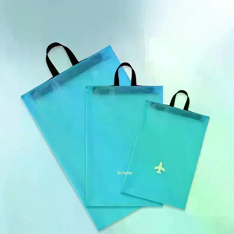Minimalist Modern Travel Storage Bag Three-piece Set, An Essential Luggage Organizer And Wardrobe/underwear Organizer.