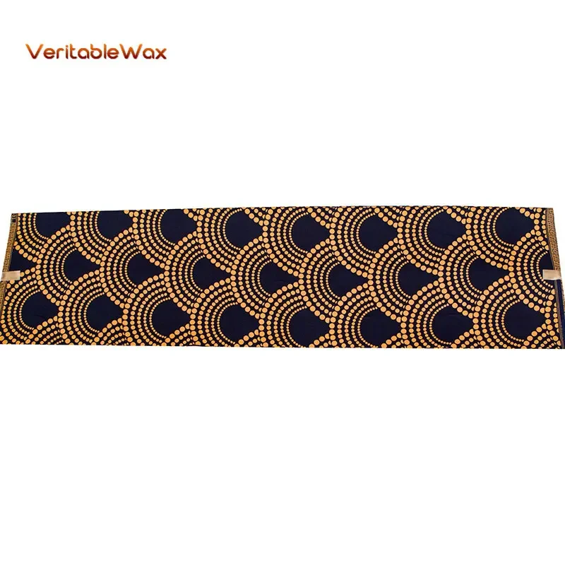 Wholesale price! High Quality African prints fabric 2022 Ankara wax real wax Nigerian wax 6 yards/pcs 100% polyester fp6390