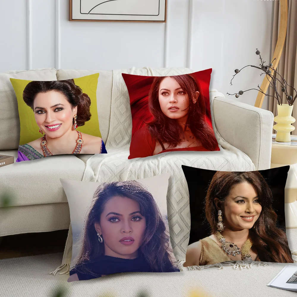 Actor M-Mahima C-Chaudhry Cushion Cover For Pillow Printing Sofa Decoration Home Car Room Coffee Shop Office Nordic Simplicity