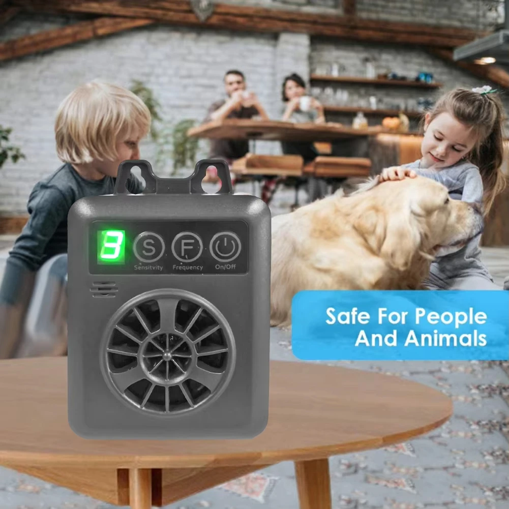 Ultrasonic Dog Bark Stopper Anti Barking Anti Noise Repeller Puppy Control Trainer Safe Pet Training Equipment