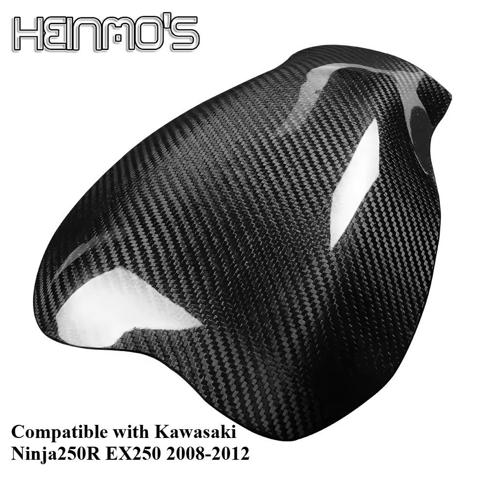 

Compatible with Kawasaki NINJA 250 250R EX250 2008-2012 Motorcycle Carbon Fiber Material Fuel Gas Tank Cover Protector