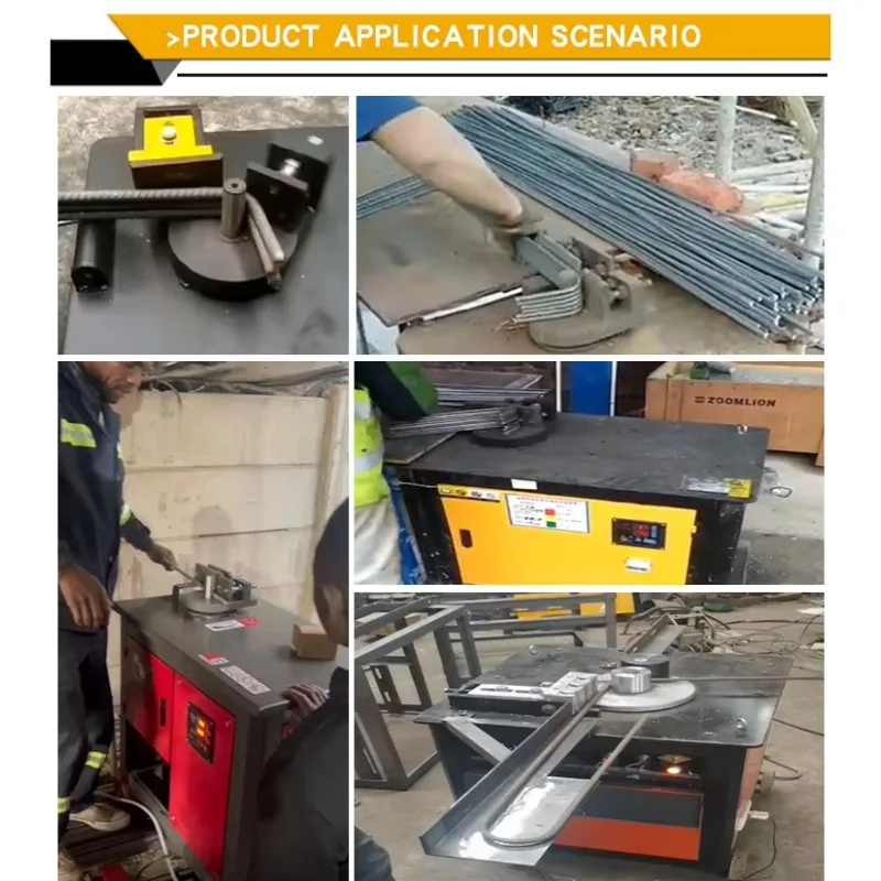 رائجة البيع الكهربائية ملموسة الصلب شريط مستدير الركاب الانحناء هوب آلة 4-25 مللي متر الفولاذ المقاوم للصدأ حديد التسليح هوب بندر