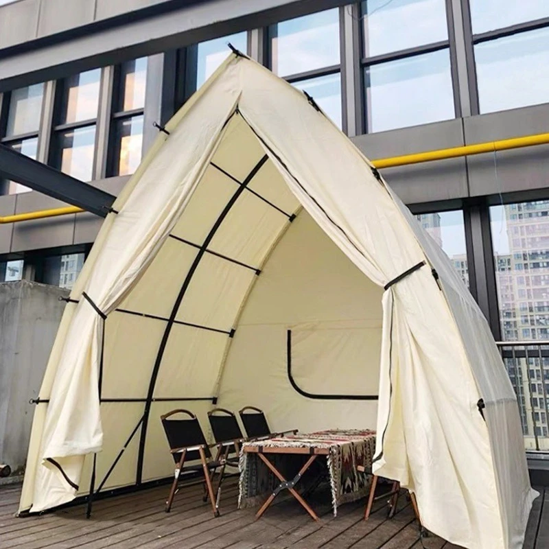 

Outdoor camp dhow catering tent single-floor restaurant scenic camping ethnic style small sailing tent