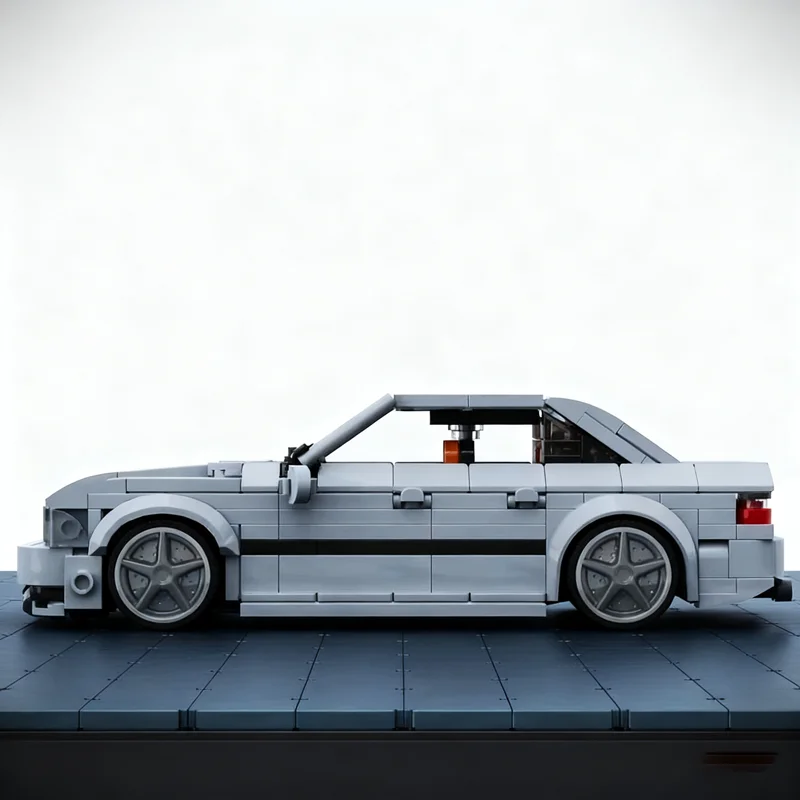372 pièces MOC BMWedd City Champions Super voiture modèle blocs de construction cadeaux de noël Architecture assembler jouet bricolage idée créative