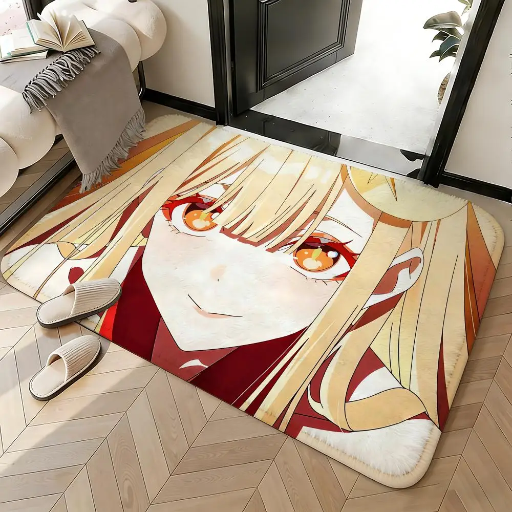 Soft Absorbent Non-Slip Rug Anime C-Cosmic Princess Kaguya Floor Mat Home Decor Doormat Bedroom Floor Mat Shower Carpet