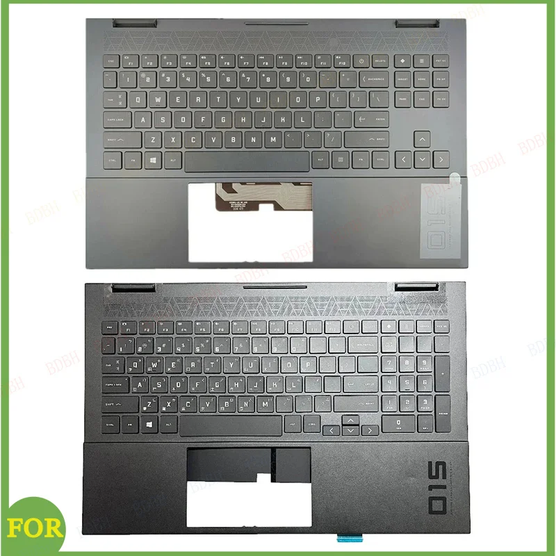 Nuevo teclado superior para portátil HP OMEN 6 15-EK 15-EN TPN-Q236 TPN-Q238, teclado retroiluminado RGB, reposamanos, cubierta superior de repuesto