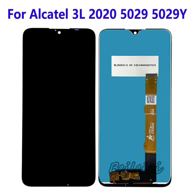 For Alcatel 3L 2020 5029 5029U 5029D 5029Y OT5029 LCD Display Touch Screen Digitizer Assembly Replacement Accessory