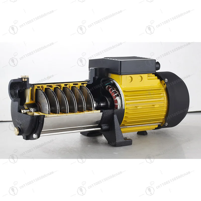 MH Stainless Steel Multistage Centrifugal Pump 110V 220V Water Pressure Booster Pump for Well Home Garden