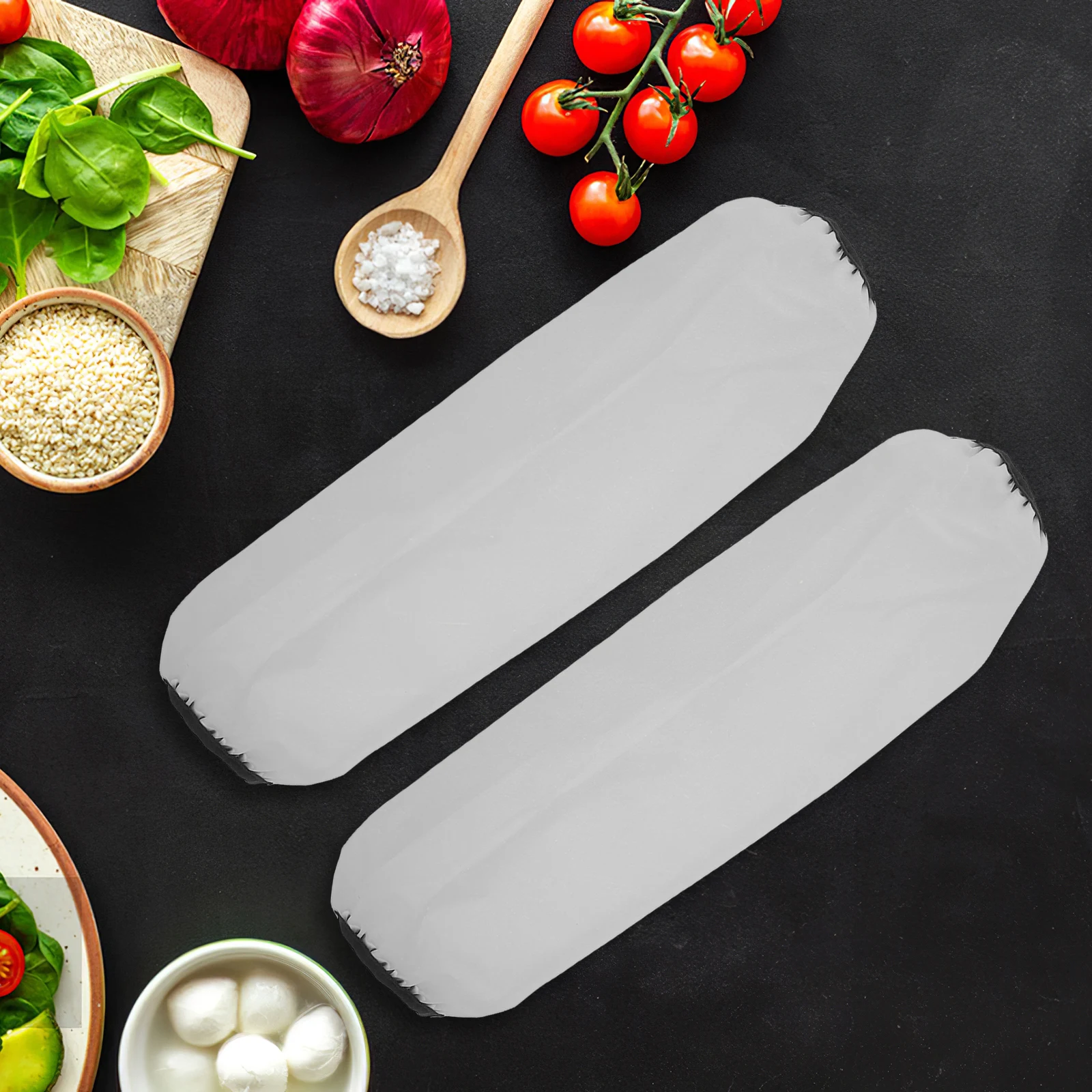 

1Pair Waterproof Thick Oilproof Arm Sleeves Full Length Protective Covers for Kitchen Cleaning Gardening Workshop Work